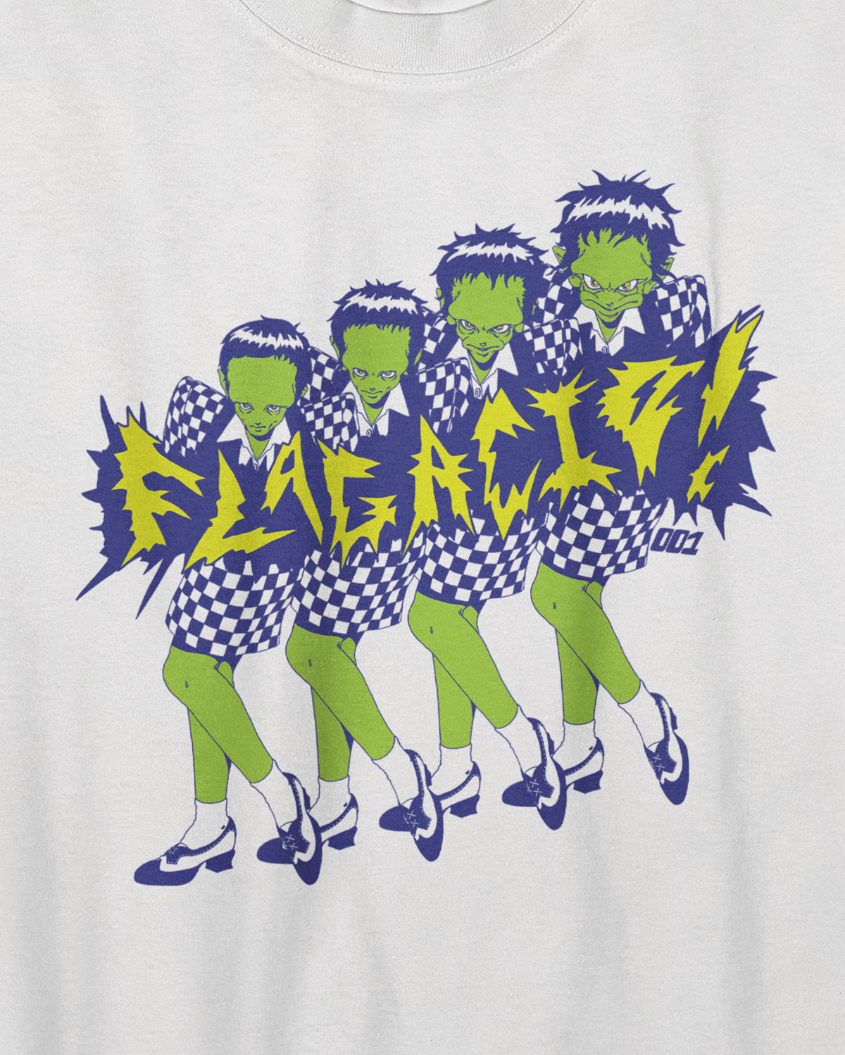 FLAGACID 'Going Dancing' Tee (PRE-ORDER) [001]