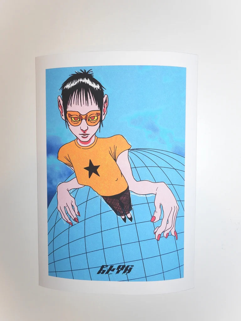 'Dancer' Print (Signed) by Ferdia McMorrow (FLAG ACID)