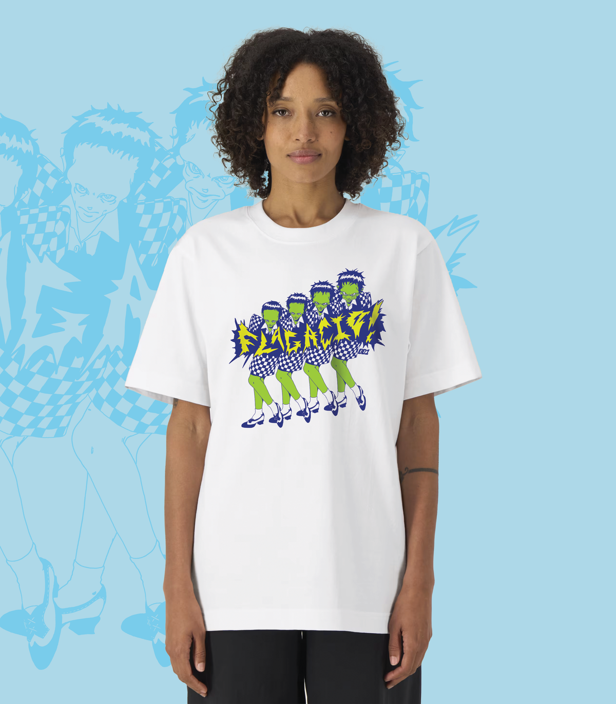 FLAGACID 'Going Dancing' Tee (PRE-ORDER) [001]